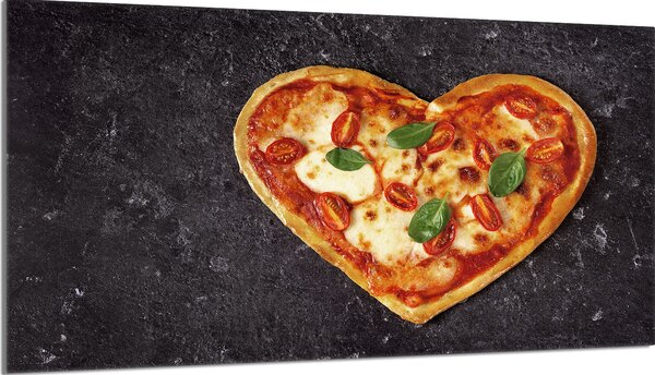 Piastra copri piano cottura 90x52 Piastra copri piano cottura in Vetroceramica alzatina in vetro tagliere decorativo, pizza in ardesia