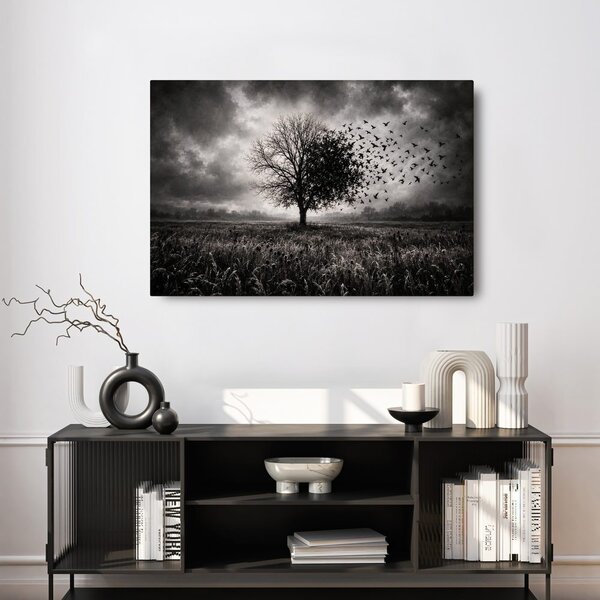 Quadro su tela – Albero della vita nella tempesta