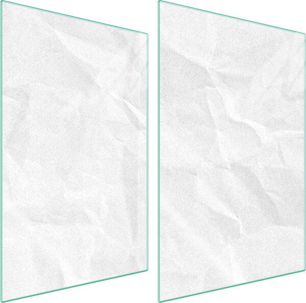 Piastre copri fornello 2 pezzi 35x52 Copri piano cottura in Vetroceramica tagliere in vetro sabbia beige