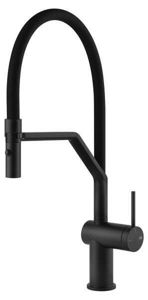 Miscelatore monocomando Gessi Semi-pro Inedito 60429 299 46,2 cm Nero opaco