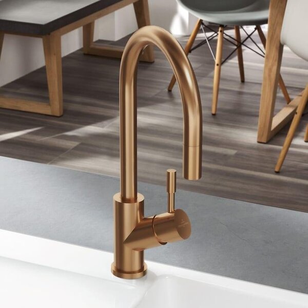 Villeroy & Boch Umbrella - Miscelatore per lavello, bronzo 92530004