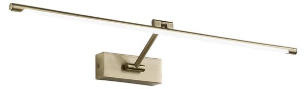 Lampada a Parete GAP453N Gealuce in Metallo Finitura Brunito, LED 10W, 525lm, 4000K, Luce Indiretta, Ideale per Illuminazione Interni - Gealuce