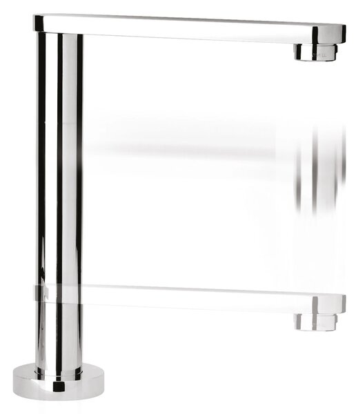 Plados Rubinetto Cucina Miscelatore Sottofinestra Monocomando colore Cromo - WINMIX