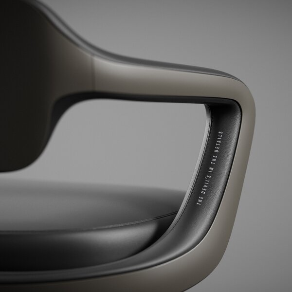 Sedia da ufficio Diablo V-Modular: Carbon Black