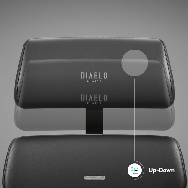 Sedia da ufficio Diablo V-Modular: Carbon Black