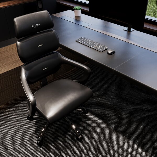 Sedia da ufficio Diablo V-Modular: Carbon Black