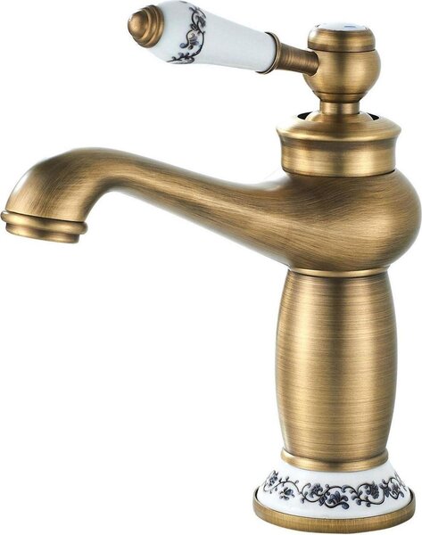 Namuoto miscelatore lavabo bronzo retrò rubinetto bagno miscelatore monocomando