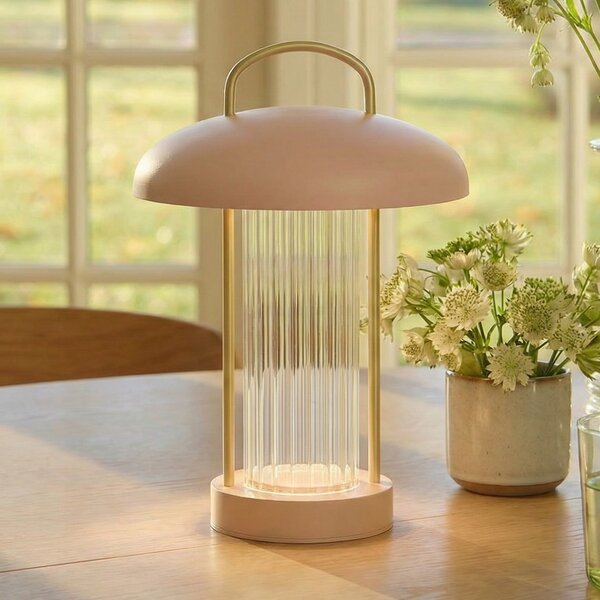 Lampade da tavolo Nordlux, Mirano, dimmerabile, Rosa / Rosé, Soggiorno, Metallo, Scandinavo