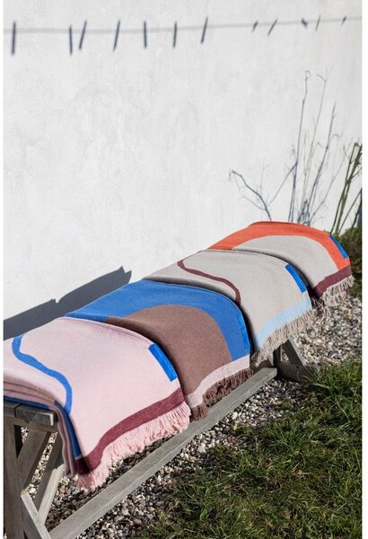 Coperta beige 130x175 cm Studio – Mette Ditmer Denmark