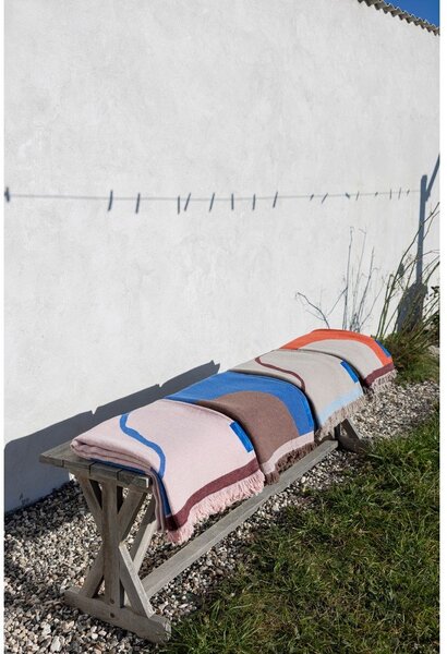 Coperta beige 130x175 cm Studio – Mette Ditmer Denmark