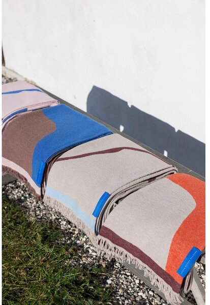 Coperta beige 130x175 cm Studio – Mette Ditmer Denmark