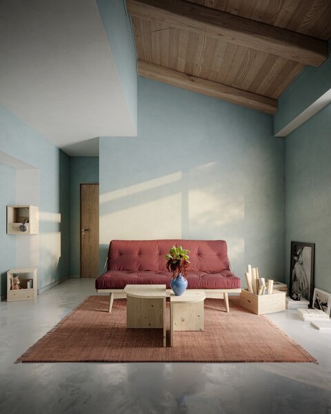 Divano variabile in velluto a coste /Naturale Folk Raw - Karup Design