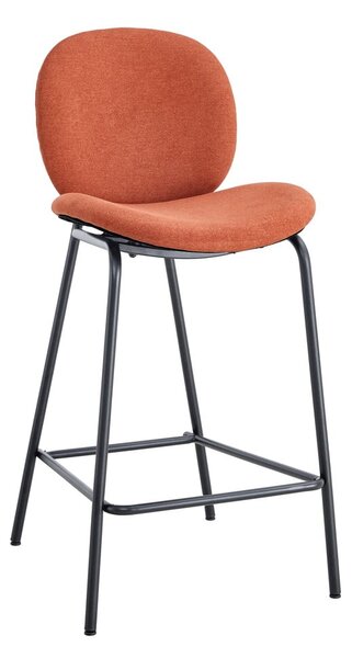 Set di 2 sgabelli da bar in color mattone (altezza seduta 65 cm) Cori - Marckeric