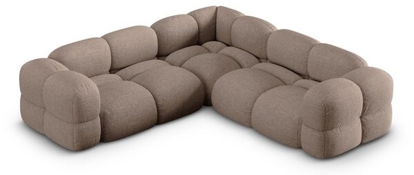 Divano angolare marrone Loretto – Cosmopolitan Design