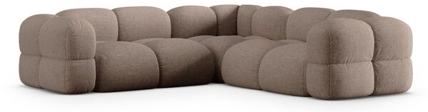 Divano angolare marrone Loretto – Cosmopolitan Design