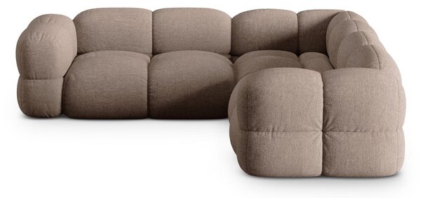 Divano angolare marrone Loretto – Cosmopolitan Design