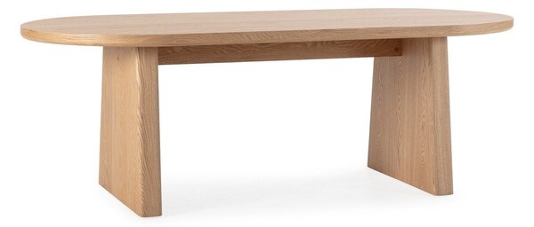 Tavolo da pranzo con effetto frassino 100x200 cm Blair – MOME