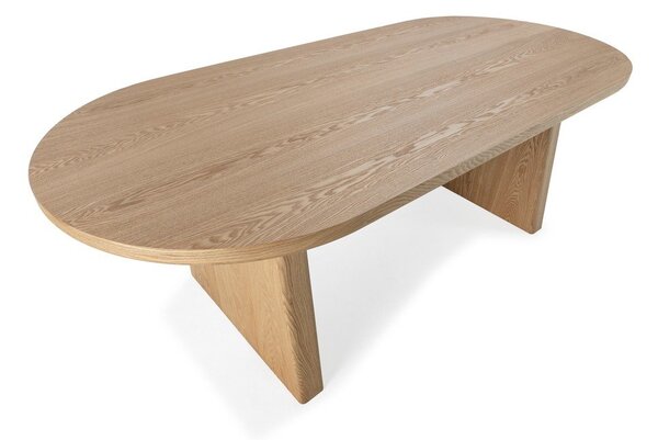 Tavolo da pranzo con effetto frassino 100x200 cm Blair – MOME