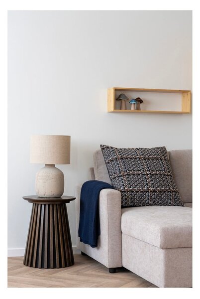 Lampada da tavolo color crema con paralume in tessuto (altezza 46,5 cm) Bilby - House Nordic