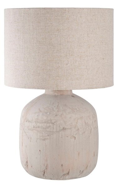 Lampada da tavolo color crema con paralume in tessuto (altezza 46,5 cm) Bilby - House Nordic