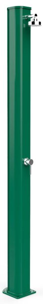 Doccia Solare da Giardino 40L Miscelatore Arkema Big Jolly Verde