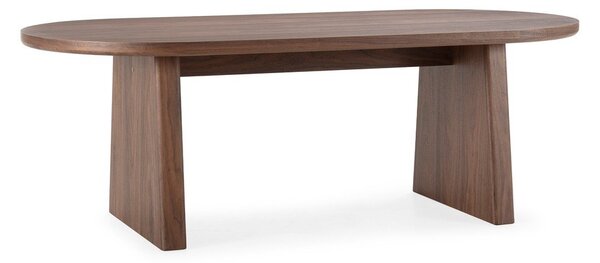 Tavolo da pranzo con effetto noce 100x200 cm Blair – MOME