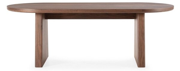Tavolo da pranzo con effetto noce 100x200 cm Blair – MOME