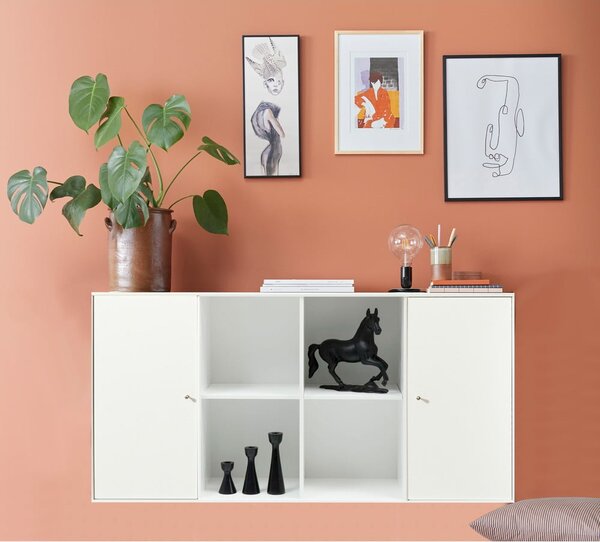 Scaffale modulare bianco 136x69 cm Mistral Kubus - Hammel Furniture