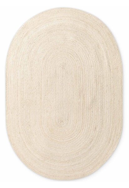 Tappeto colore naturale chiaro in iuta reversibile/tessuto a mano 160x230 cm Braided – Hanse Home