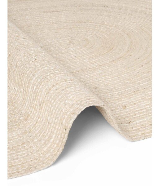 Tappeto colore naturale chiaro in iuta reversibile/tessuto a mano 160x230 cm Braided – Hanse Home