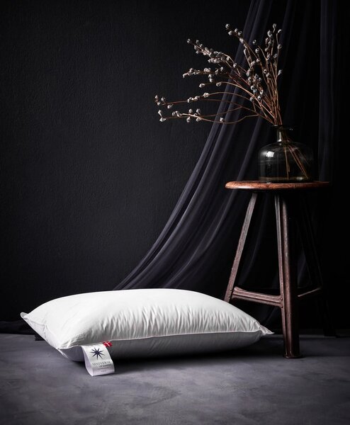 Cuscino con imbottitura in piuma 50x70 cm Capella Medium - Universe of Sleeping
