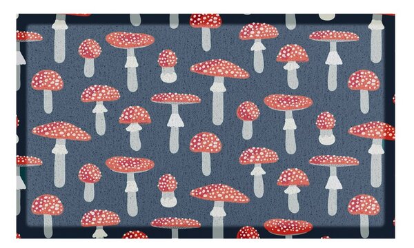 Zerbino 40x70 cm Agaric Mushroom – Artsy Doormats