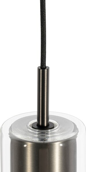 Lampada a sospensione moderna canna di fucile per sistema a binario monofase - Iconic Lloyd