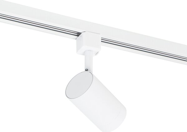 Sistema di illuminazione a binario Smart con 10 faretti bianchi monofase incl. 10 Wifi GU10 50mm - Iconic Jeana