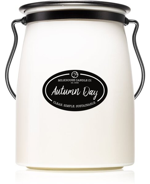 Milkhouse Candle Co. Creamery Autumn Day candela profumata Butter Jar 624 g