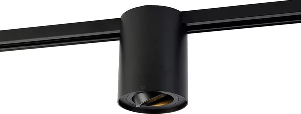 Faretto da binario monofase nero moderno - Iconic Rondoo Up