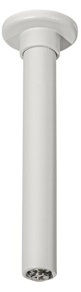 Sistema di illuminazione su binario a sospensione moderno con 5 faretti bianchi monofase - Iconic Jeana
