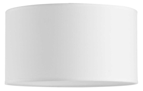 Paralume Cilindro Set Tessuto Bianco D70