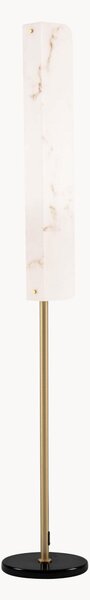 Lampada da terra a LED effetto alabastro Aider
