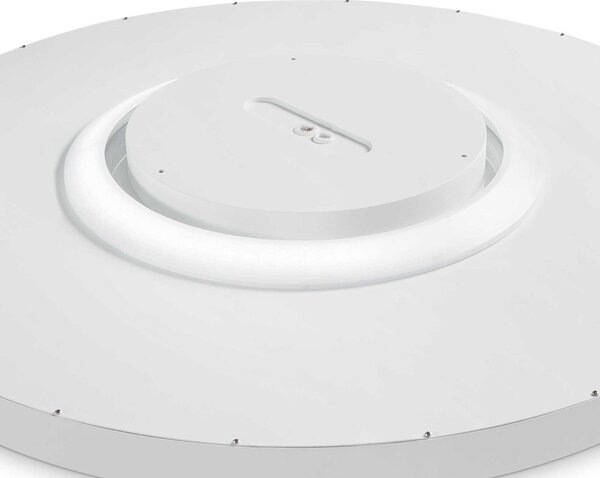 Lampada A Plafone Fly Materie Plastiche Bianco Led 12W 3000K Luce Calda