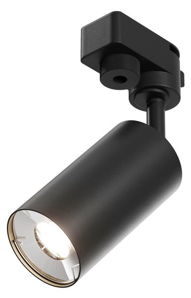 Faretto Per Binario Moderno Focus Mini Alluminio Nero 1 Luce