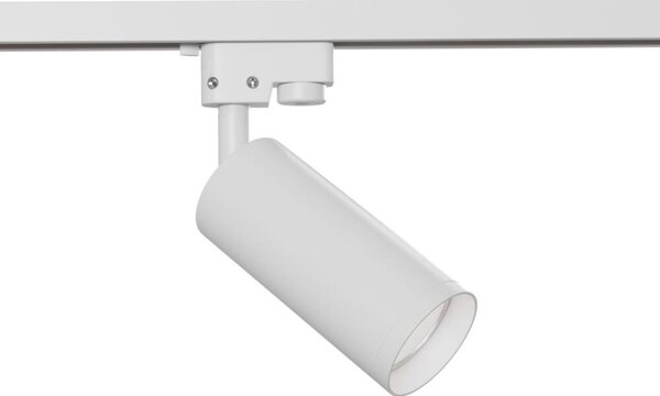 Faretto Per Binario Moderno Focus Alluminio Bianco 1 Luce