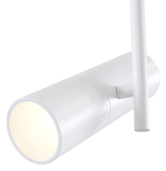 Faretto Per Binario Elti Moderno Alluminio Bianco 1 Luce