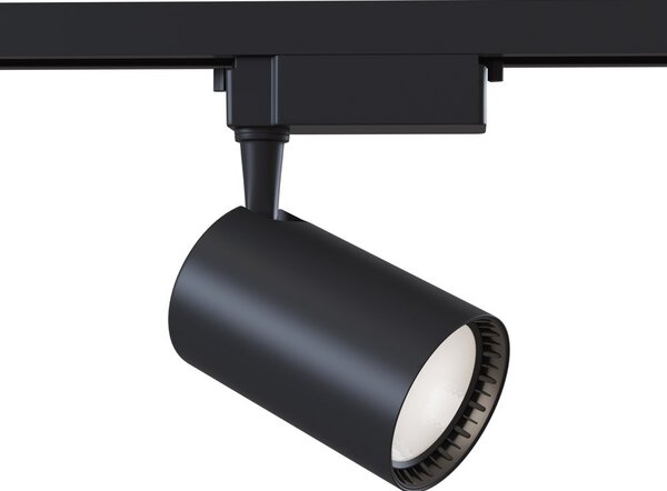 Faretto Per Binario Vuoro In Metallo 15W Nero 1 Luce Calda