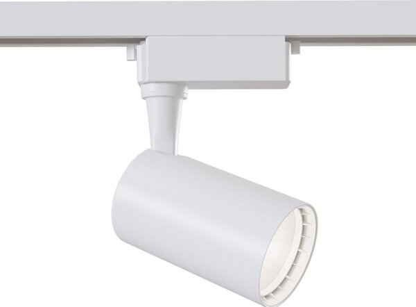 Faretto Per Binario Vuoro In Metallo 6W Bianco 1 Luce Calda