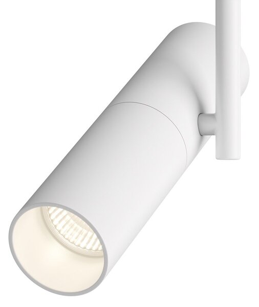 Faretto Per Binario Elti Moderno Alluminio Bianco 1 Luce