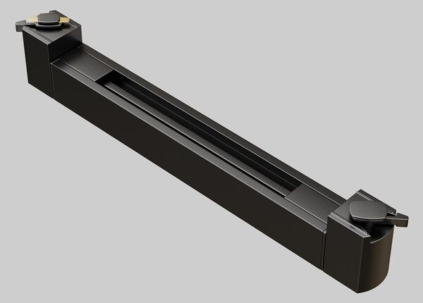 Spot Per Binario Moderno Points Alluminio Nero 10 Luci Led Naturale