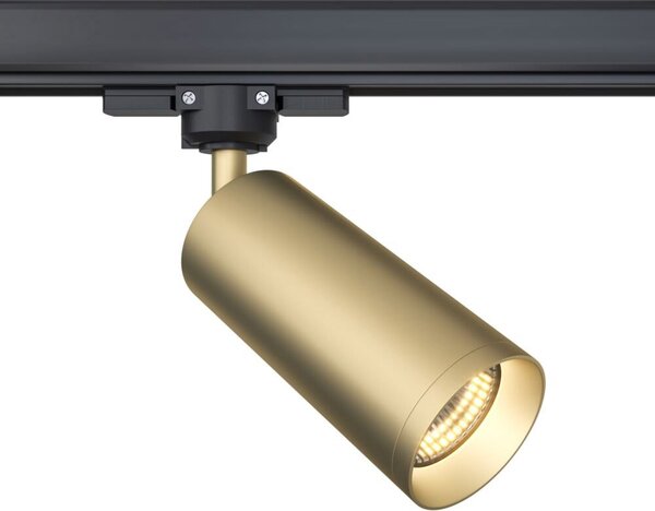 Faretto Per Binario Moderno Focus Alluminio 1 Luce Colore Oro