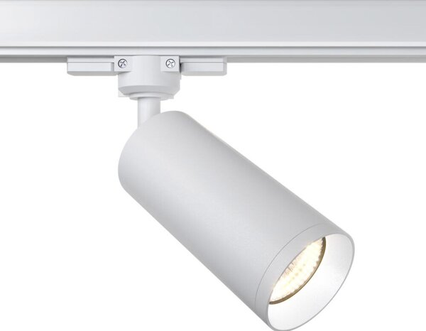 Faretto Per Binario Moderno Focus Alluminio 1 Luce Colore Bianco