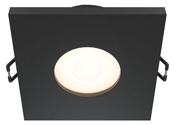 Faretto Da Incasso Moderno Stark Alluminio Nero 1 Luce